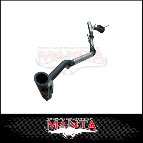 MANTA 4" STAINLESS STEEL TURBO BACK EXHAUST SYSTEM (DPF DELETE) FITS TOYOTA LANDCRUISER FJA300R 3.3L V6 2021-ON - NO CAT/MUFFLER (SSMKTY0380)